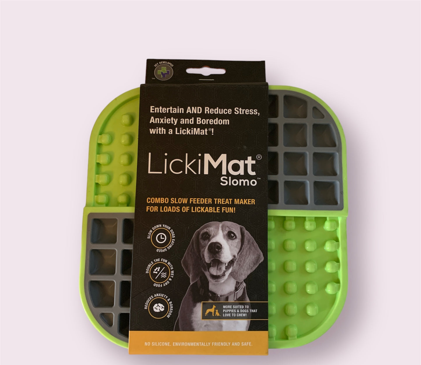 Tuff Series Lick Mat - Slomo Green