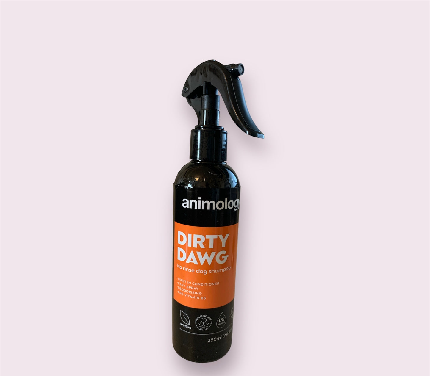 Dirty Dog No rinse Shampoo Animology 250ml