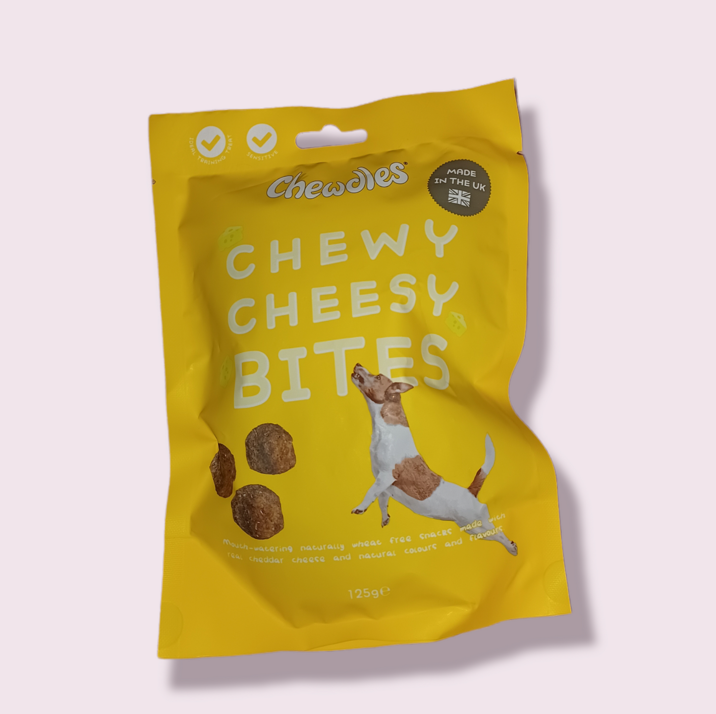 Chewdles Chewy Cheesy Bites 125g