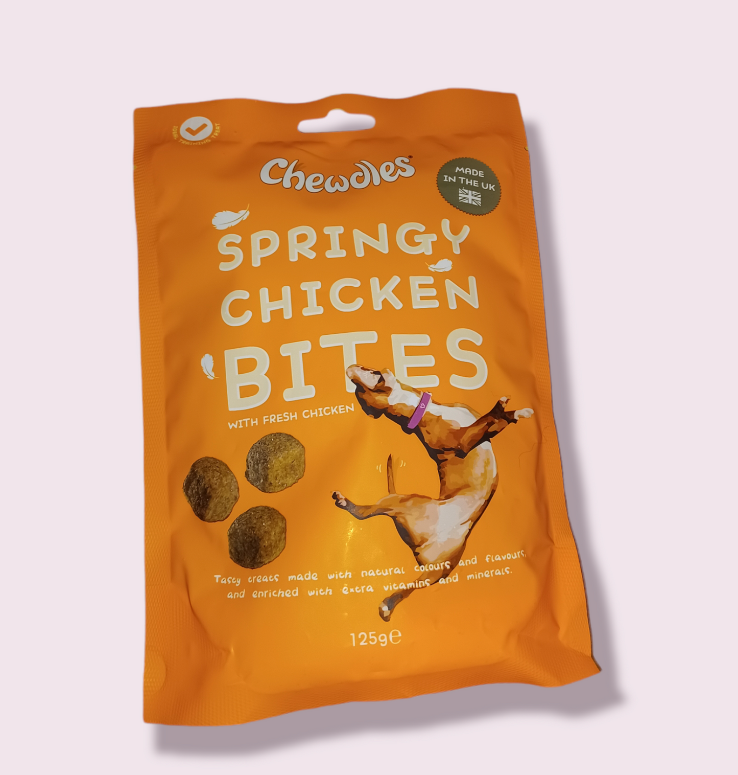 Springy Chicken Bites 125g