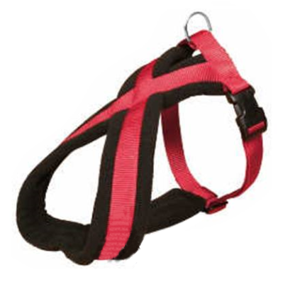 Fleece harness red xs