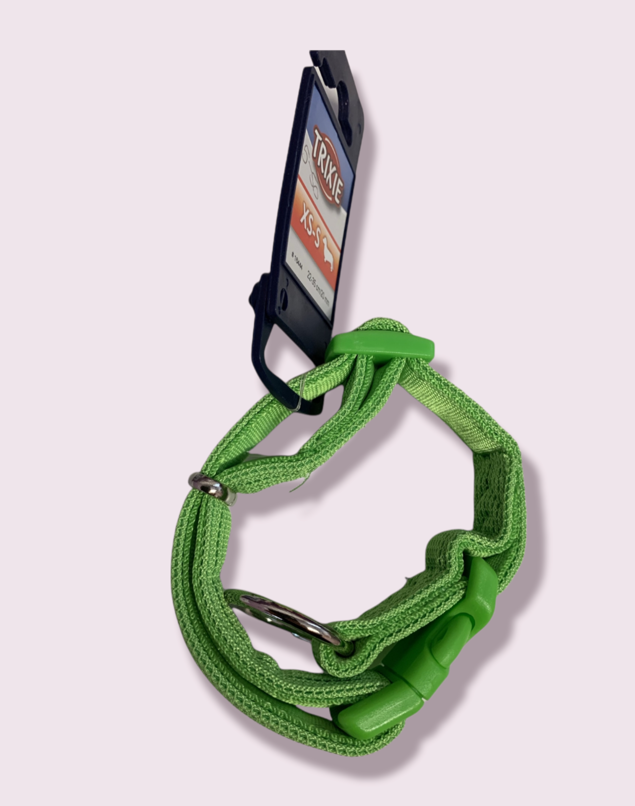 Collar comfort soft green 22/35cm 20 mm