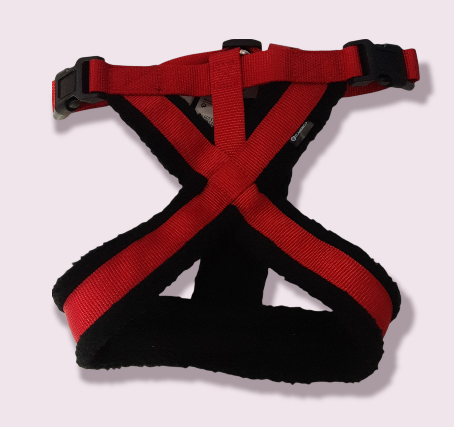 Flamingo Harness Red M