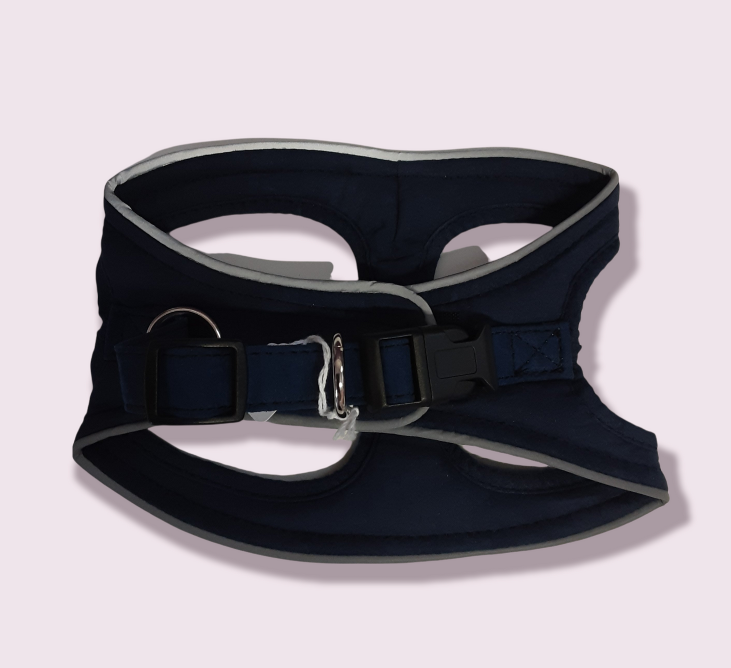 Padded single buckle harness blue xs