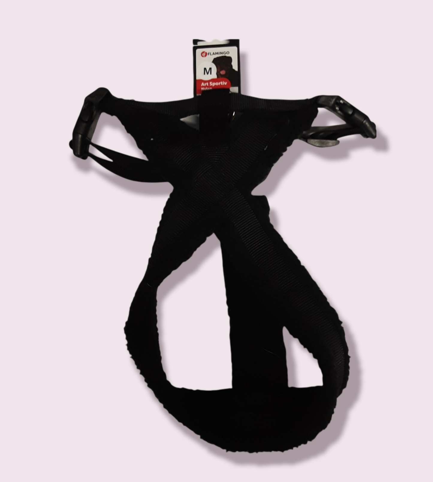 Fleece harness black med