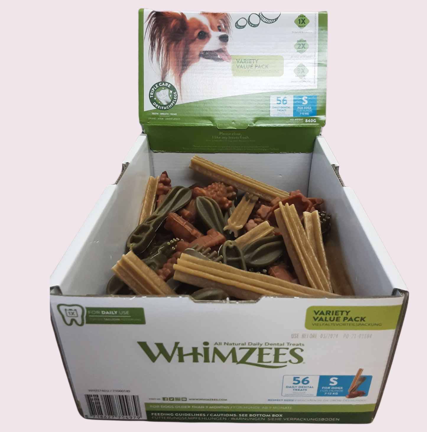 Whimzee Daily Dental Treats