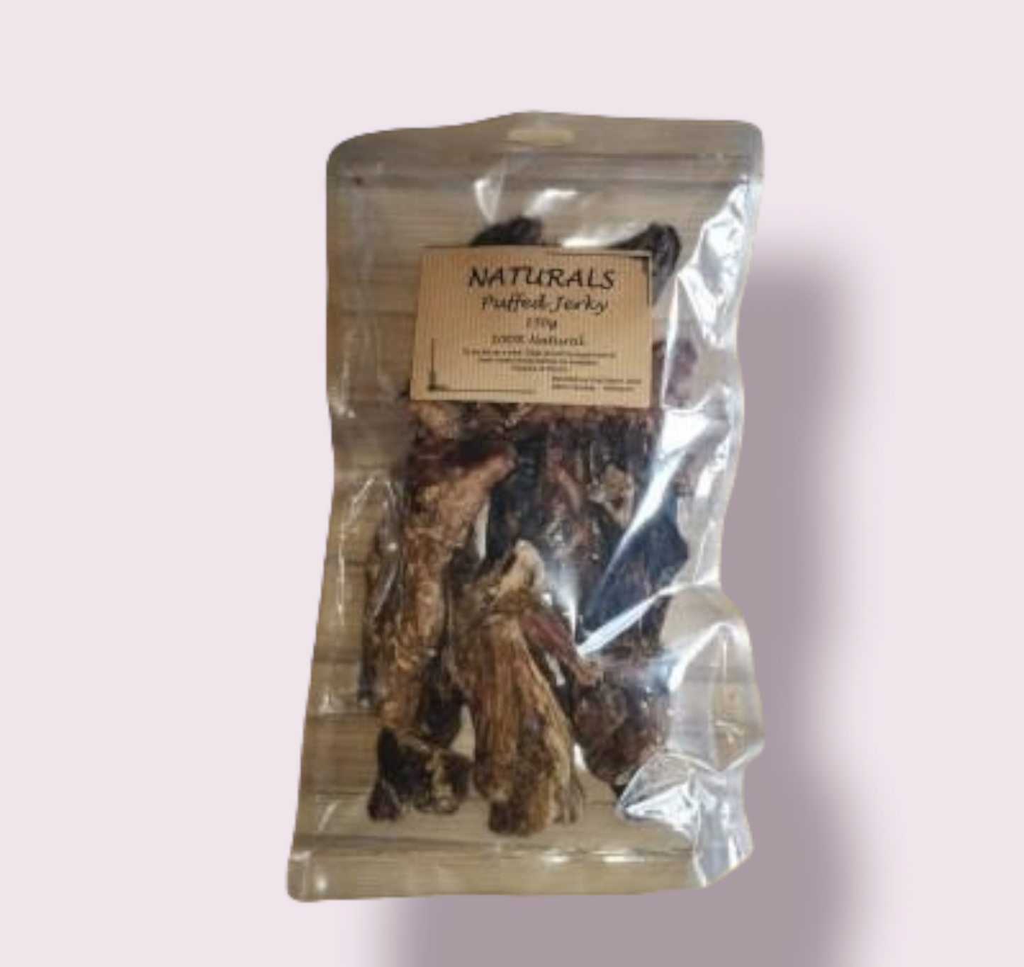 Naturals puff jerky