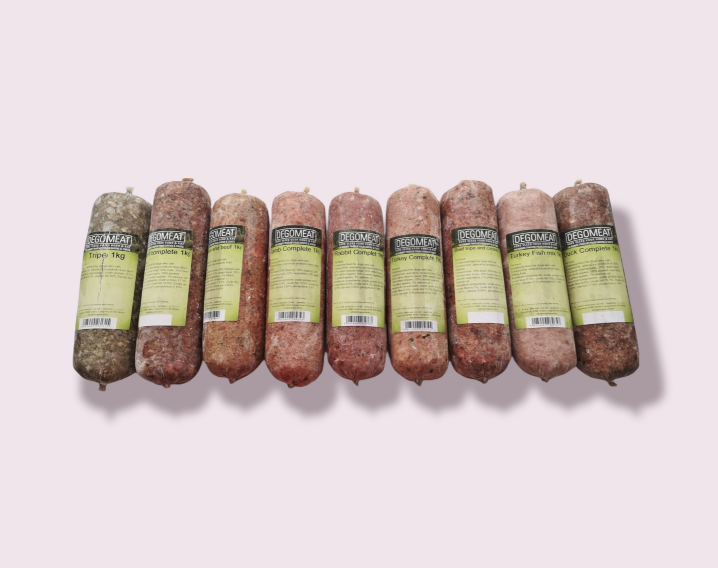 Degomeat Turkey Complete 1kg - Collection and delivery Only