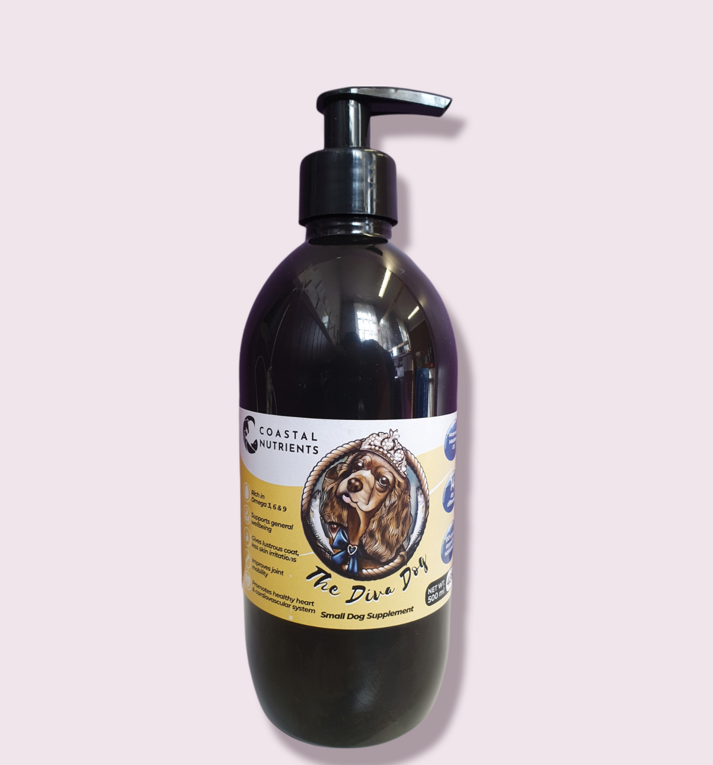The Diva Dog Mackerel Oil 500ml
