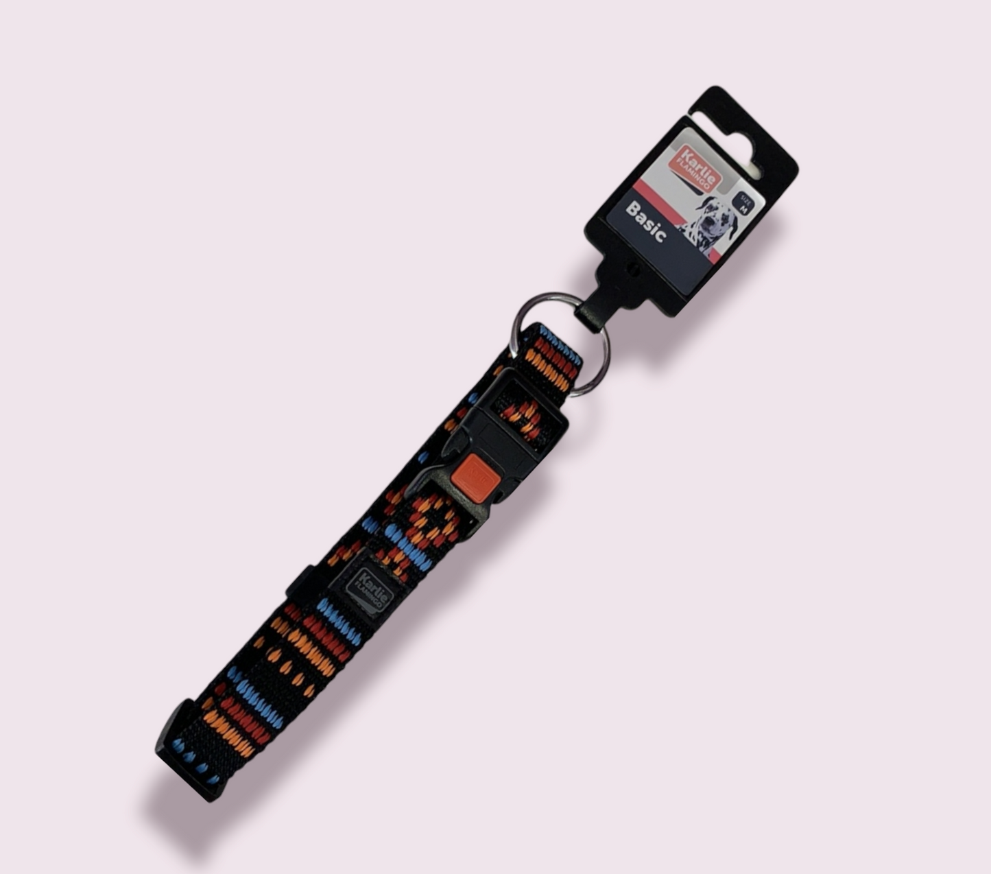Karlie tonka med blue red orange Collar 10cm-55cm