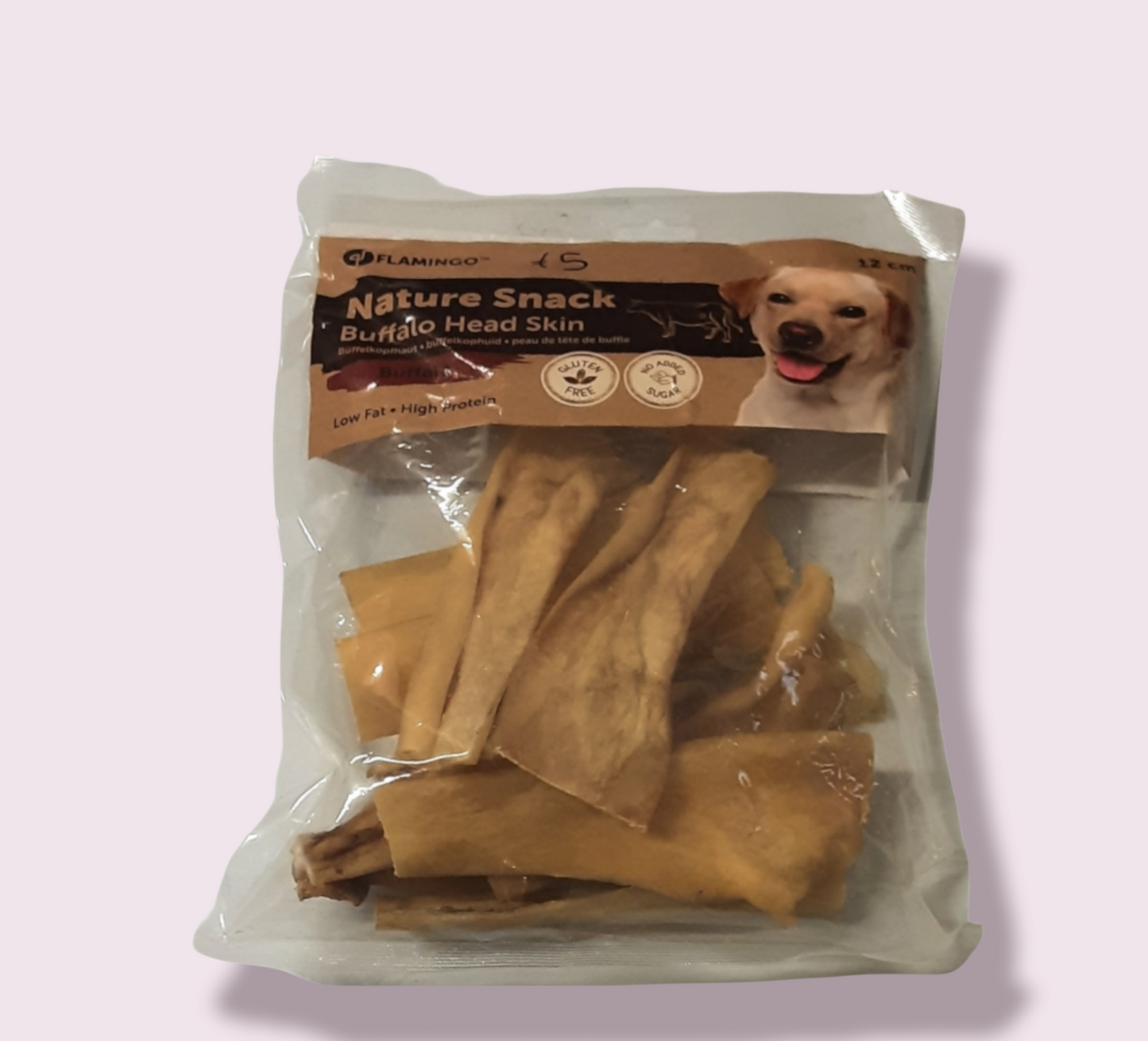 Nature Snack Buffalo Head Skin 200g 12cm