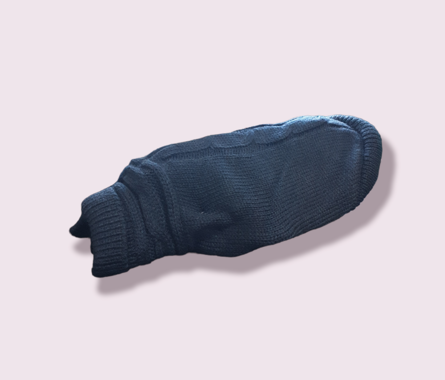 Navy Cable Knit Jumper 25cm