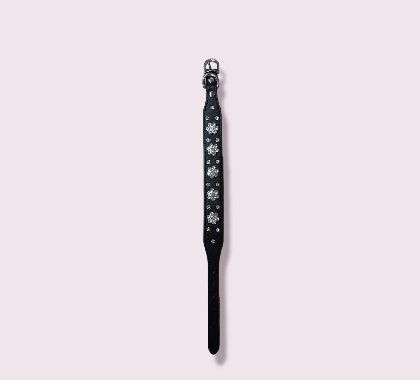 Flower Diamonte Collar Various Sizes and Colours
