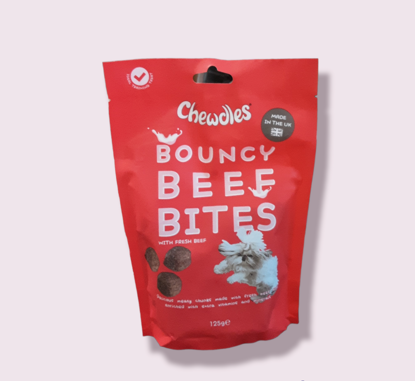 Chewdles bouncy beef bites