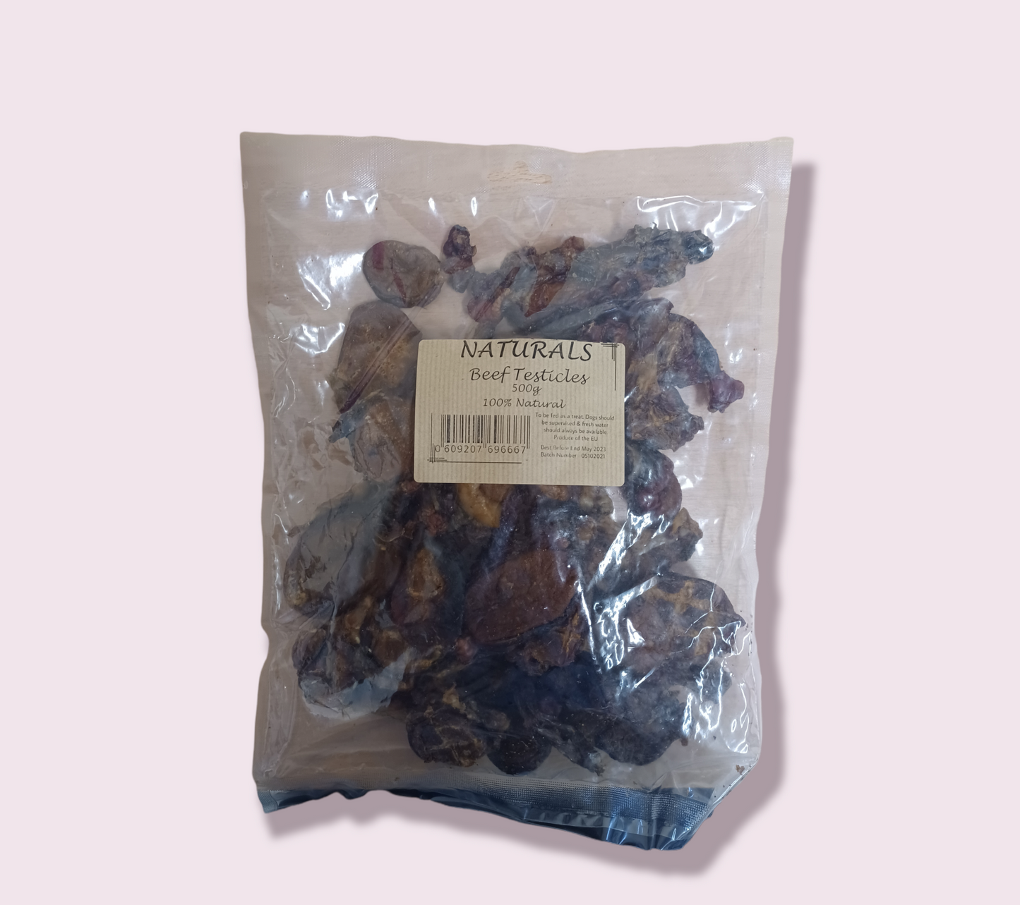 Naturals Beef Testicles 500g