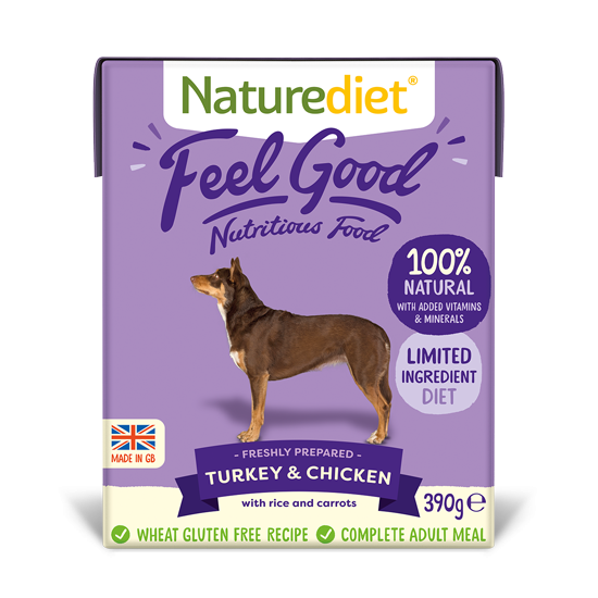 Naturediet Feel Good Turkey & Chicken 390g