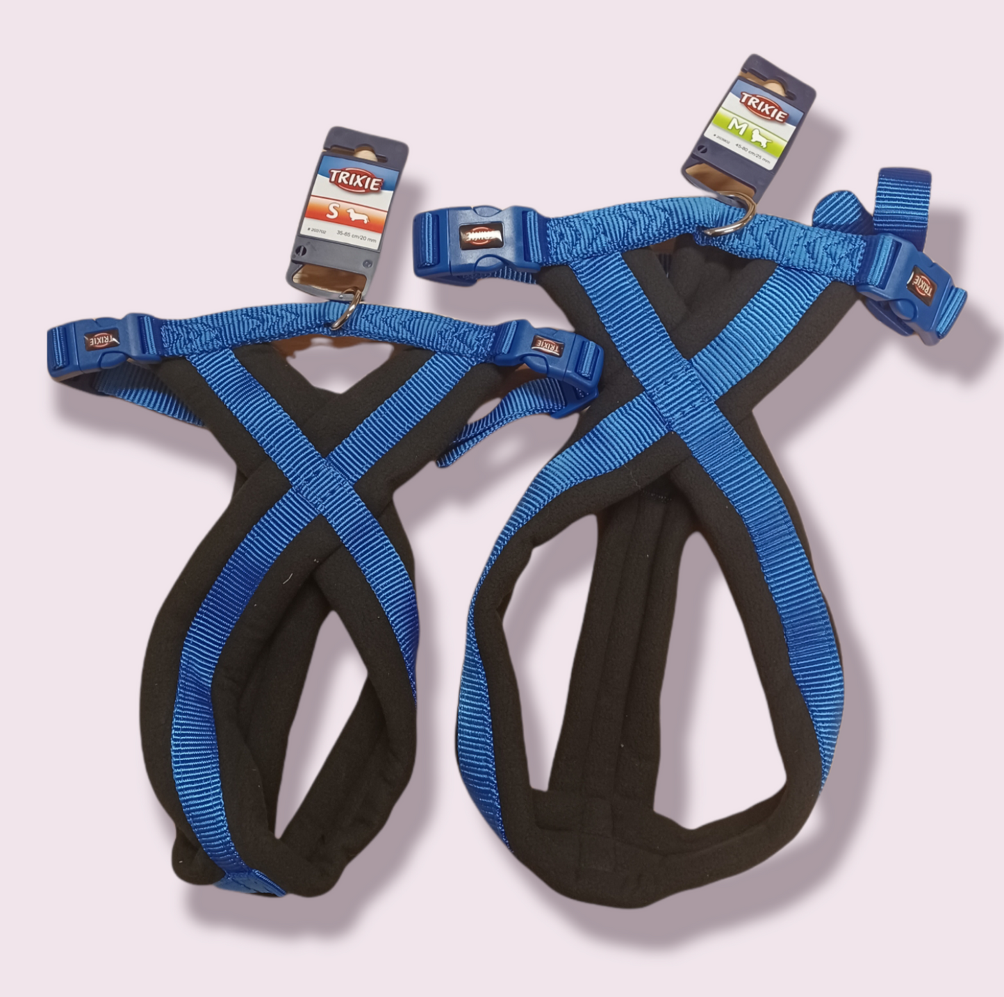 Trixie Premium Harness Medium Blue