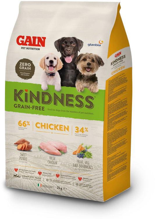 GAIN Kindness Chicken grain free dog food