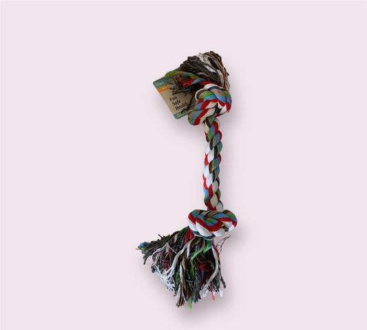 Two knot rope toy 40 cm