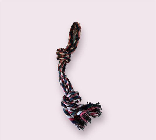 Two knot rope tug large 44cm