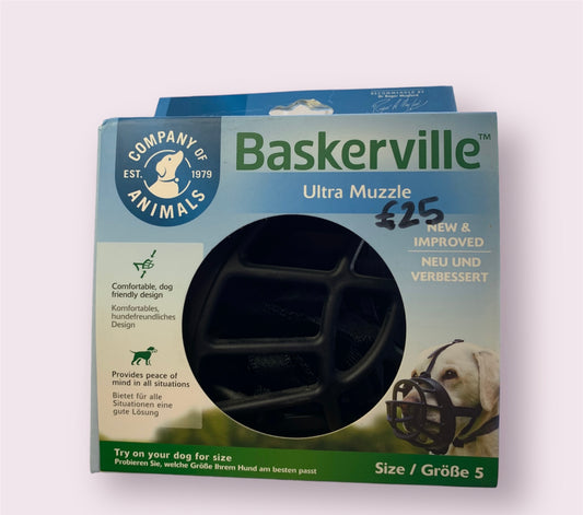 Baskerville ultra muzzle size 5