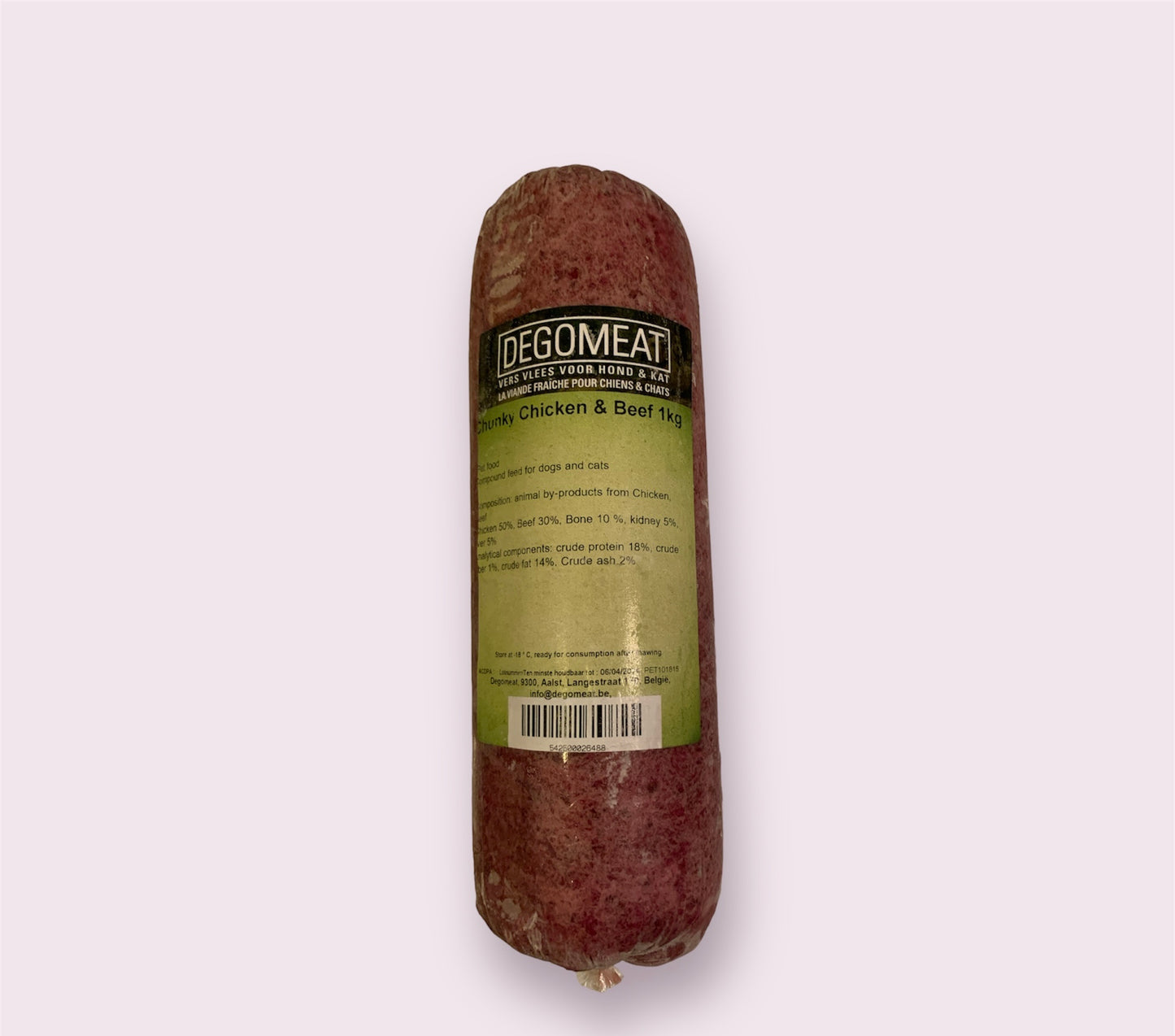 Degomeat Chunky Chicken & Beef 1kg Collection and Delivery only