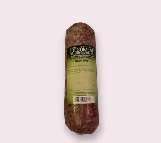 Degomeat Chunky Beef, Tripe & Duck 1kg Collection and Delivery only