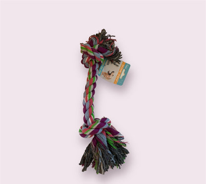 Two knot rope toy 40 cm