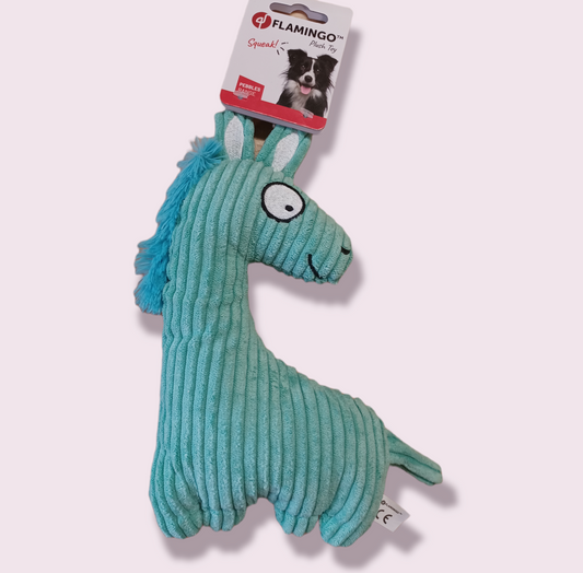 Toy Pebbles Plush Horse Green 23.5cm