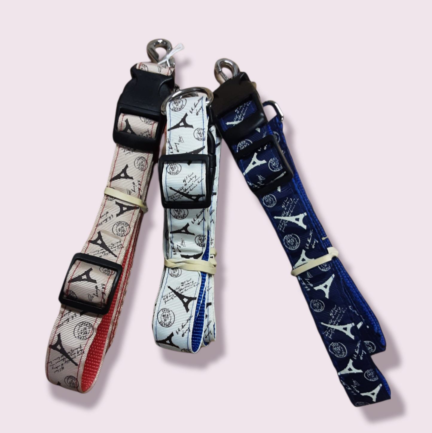 Paris Collar and Lead Set 30-50cm - Various Colours Available