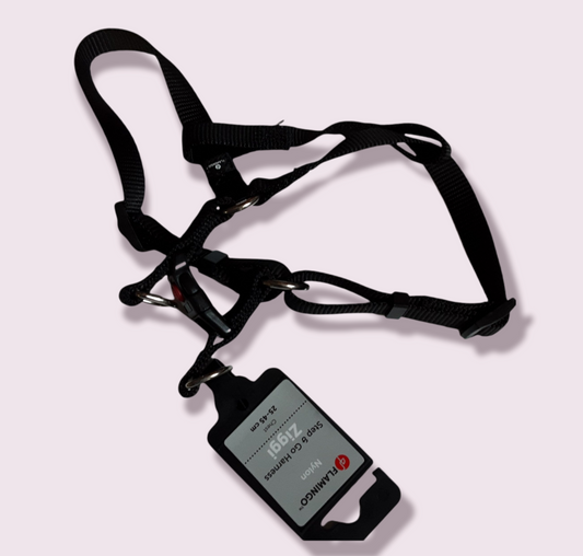 Step & Go Harness Black 25-45cm