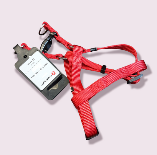 Step & Go Harness Red 25-45cm
