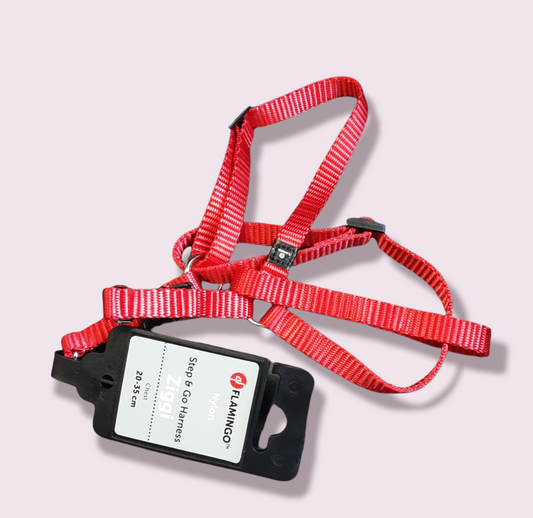 Step & Go Harness Red 20-35cm