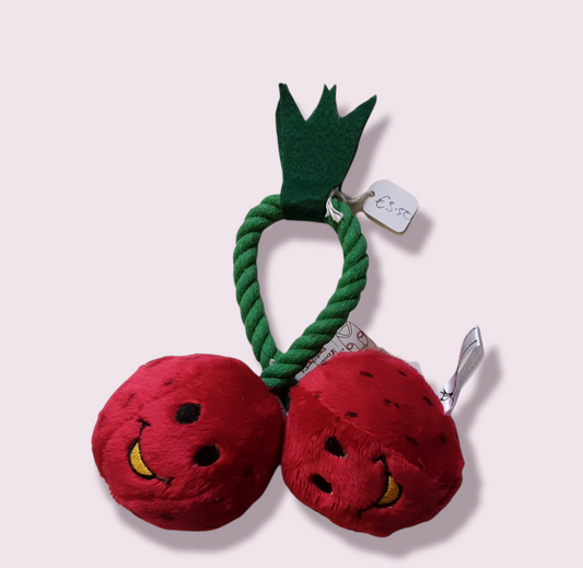 Raspberry plush toy
