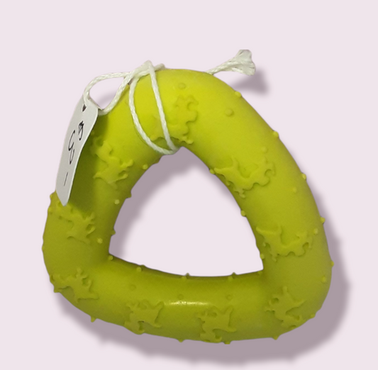 Rubber Triangle Yellow