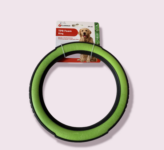 Foam ring large green