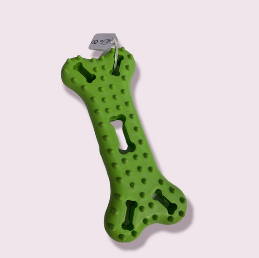 Chew Bone green rubber