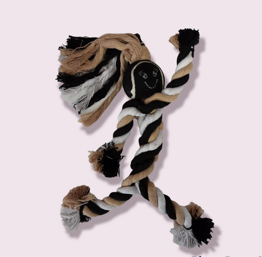 Rope tricolor stickman