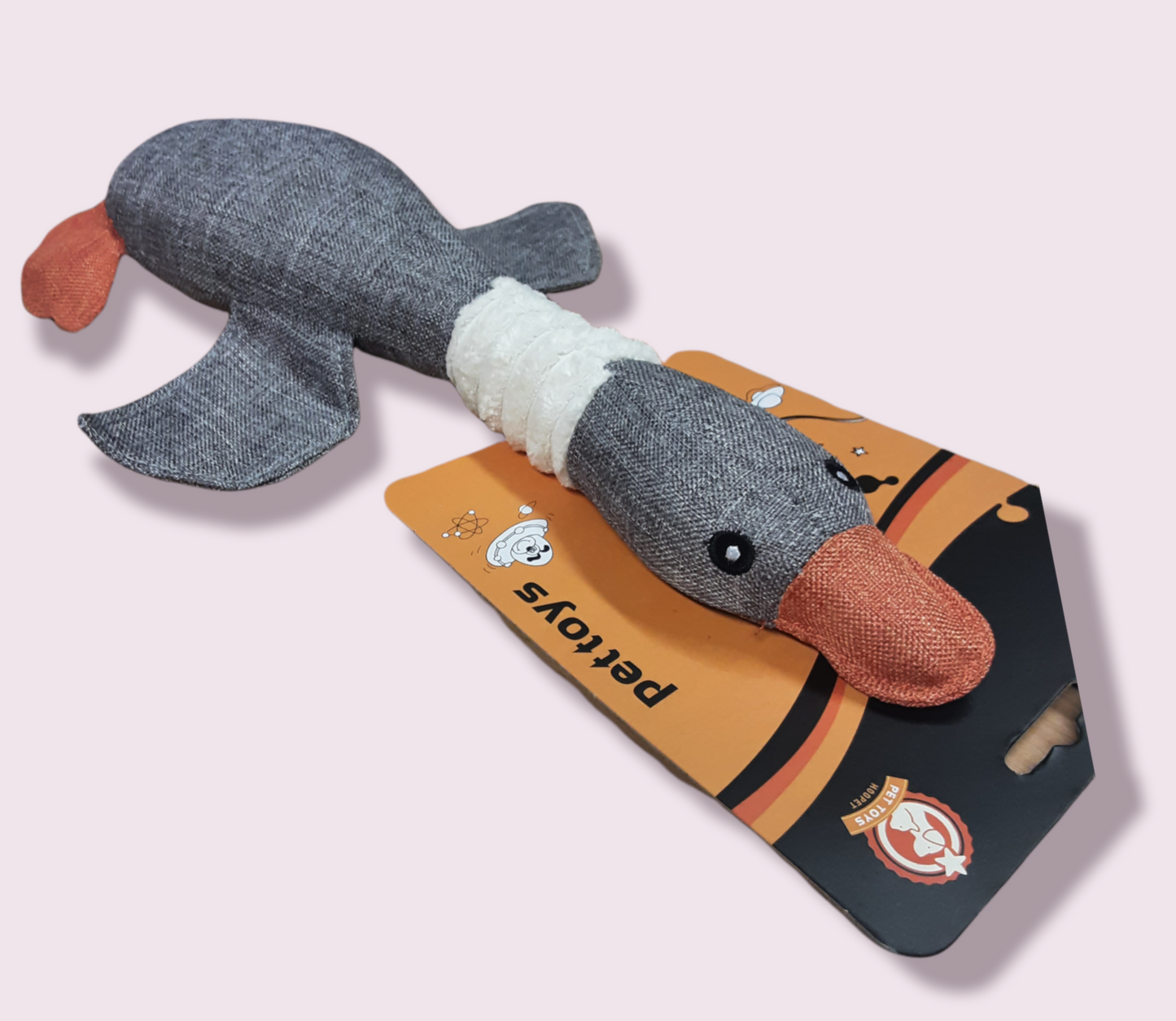 Soft Plush Duck Brown