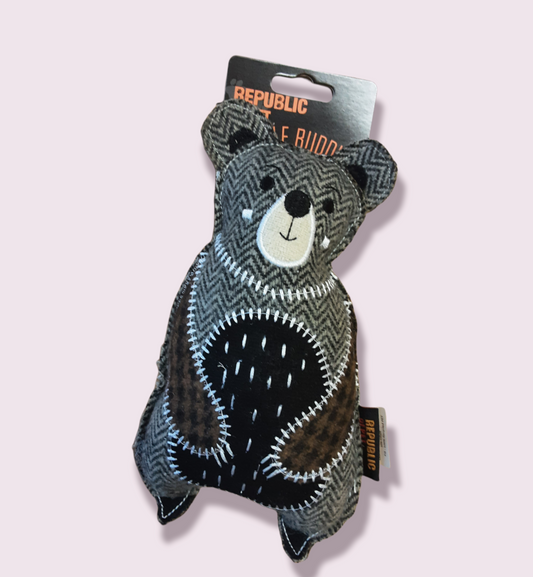 Eco Friendly Bear Dog Plush Toy