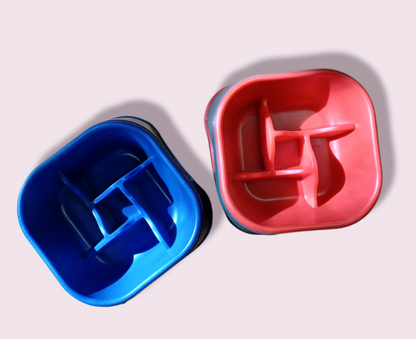 Amaze Pinwheel Slow Bowl Feeder- Various Colours