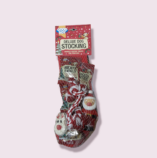Good Boy Deluxe Dog Stocking Festive Treats