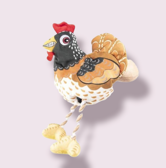 Plush Chicken with Egg