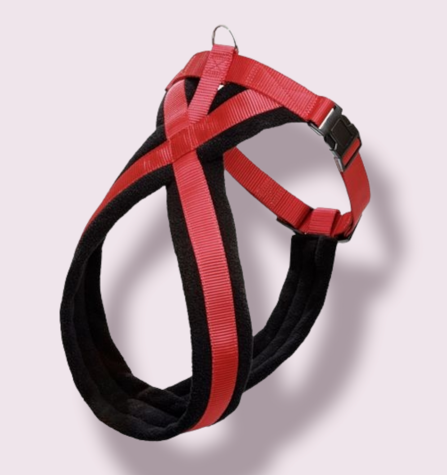 Fleece harness red xxs