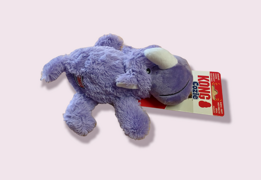 Kong Cozie Rhino Plush Toy