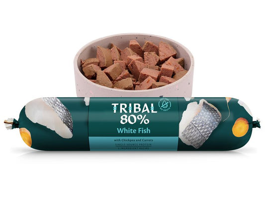 Tribal 80% White Fish Chubb 750g
