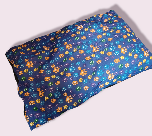 Cushion Deep Filled XLarge Bed Blue