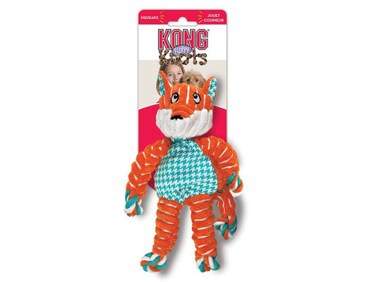 Kong Knots Fox plush